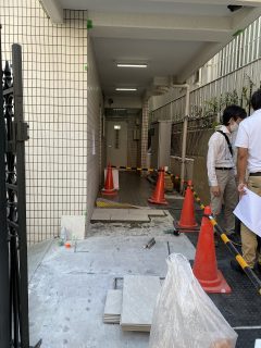 Nマンション・エントランス改修工事
